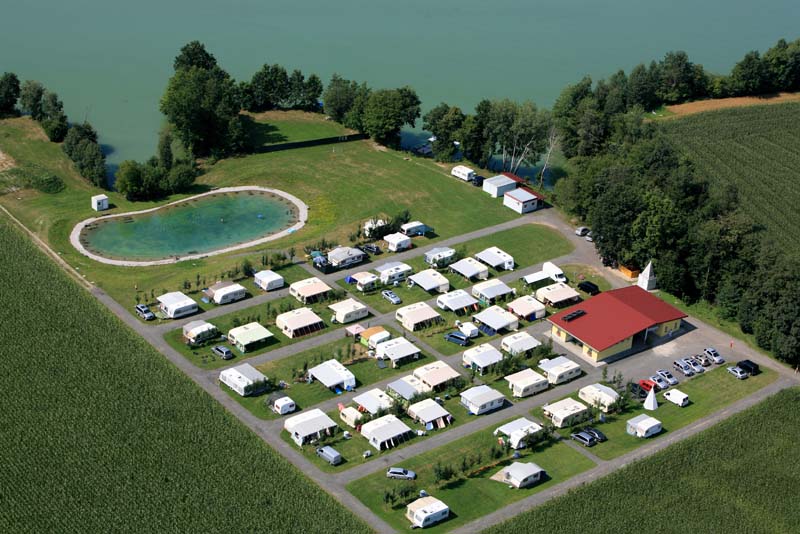 Stausee Camping