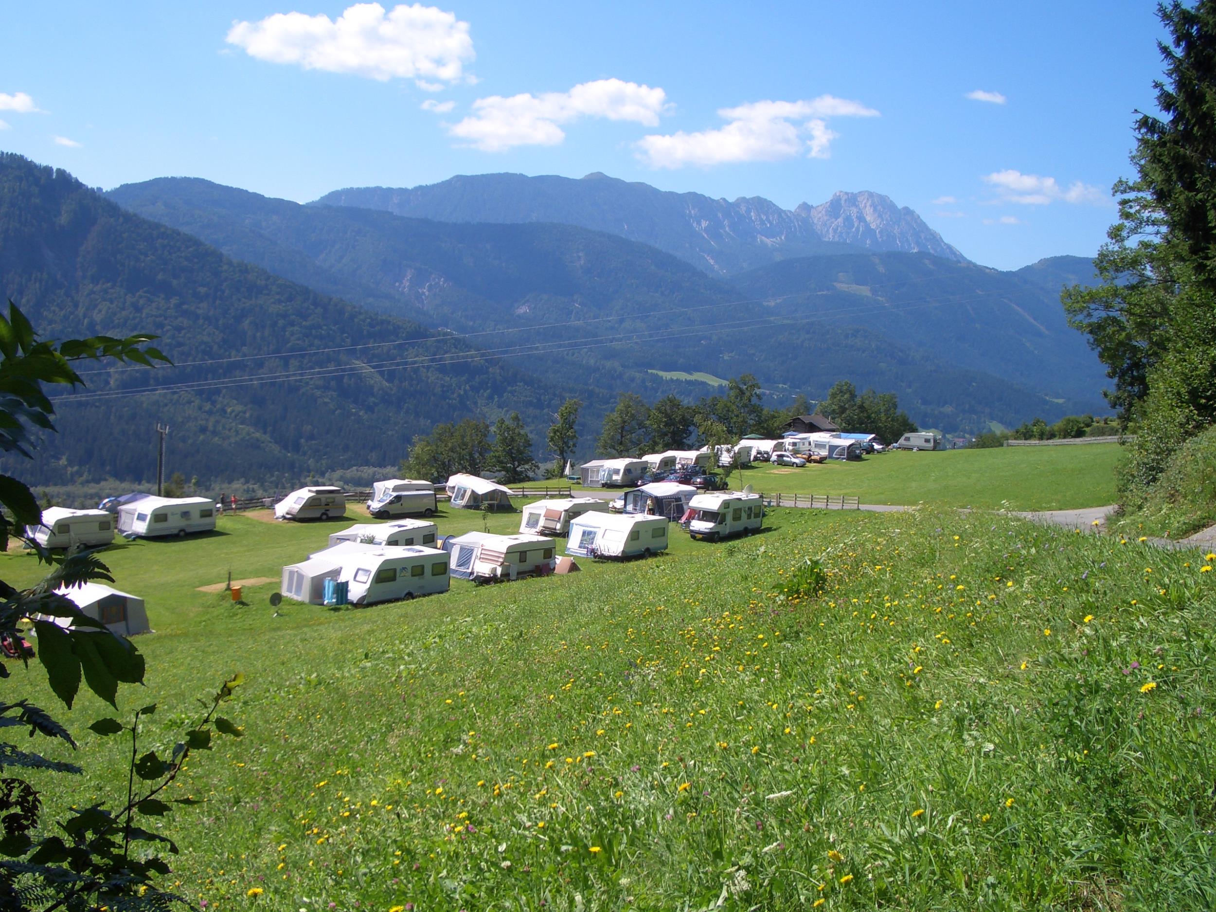 Camping am Bauernhof Bergfriede
